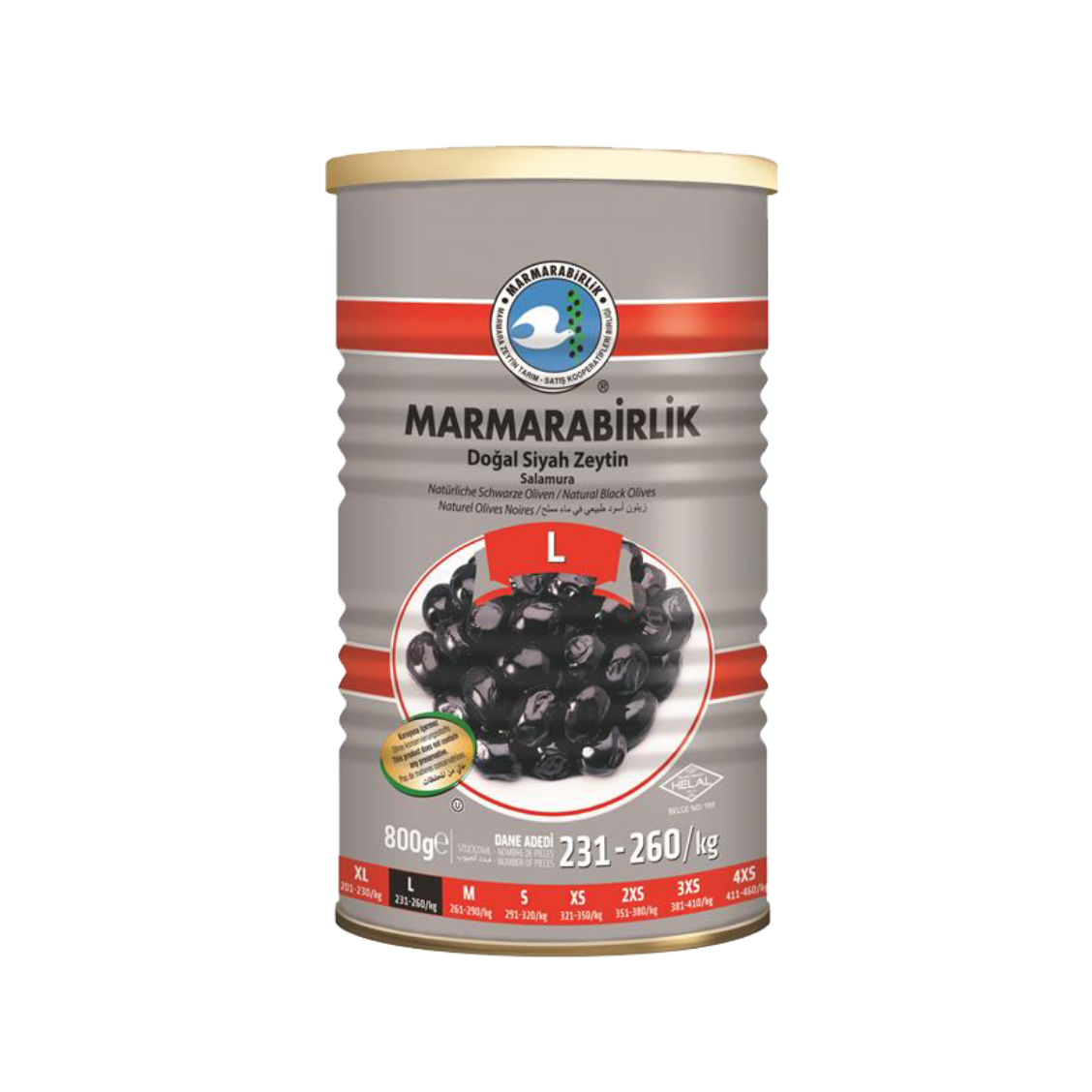 800 Gr Pickled Tin L